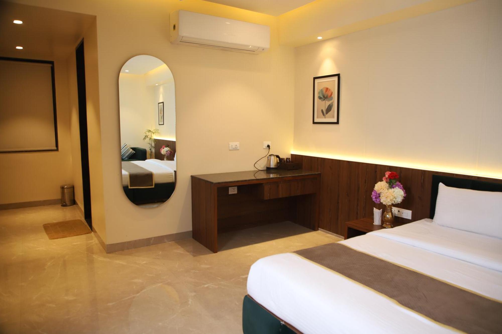 Pink Villa Boutique Hotel Meerut Eksteriør bilde