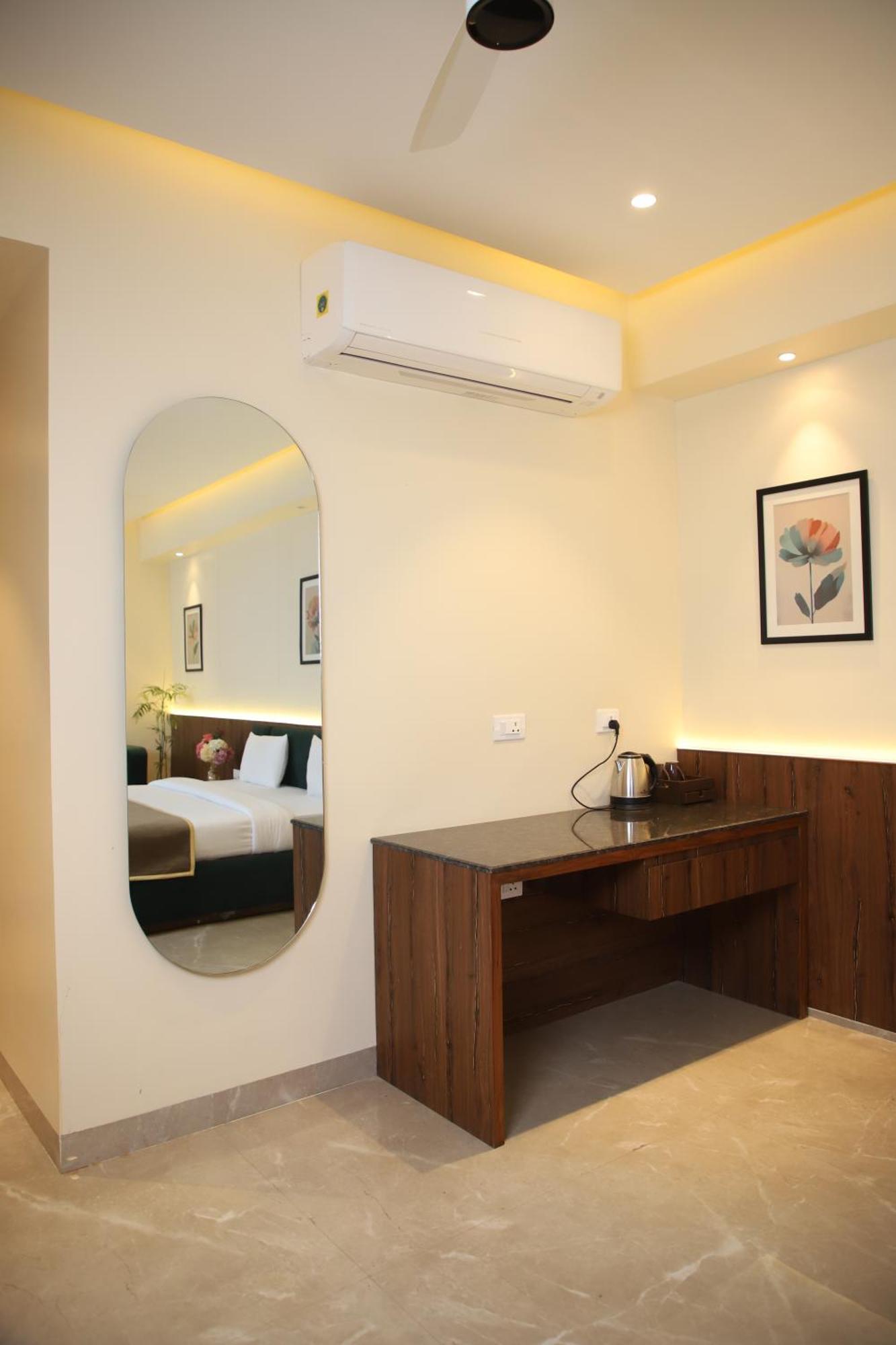 Pink Villa Boutique Hotel Meerut Eksteriør bilde